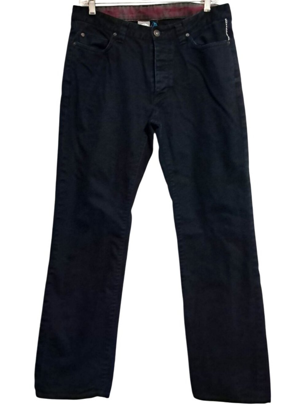 Y2K Vans Johhny Layton Pants Mens‎ Size 32 Off The Wall Chino Straight Leg Black
